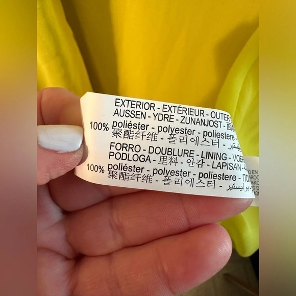 NWT ZARA XS Lime Green Pareo Mini Wrap Blazer Tie Dress SPRING Summer Vacation - Picture 12 of 16